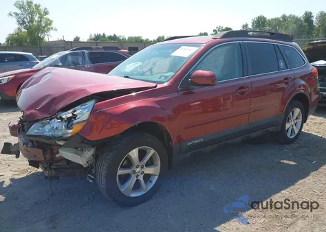 2013 Subaru Outback 2.5I Limited from USA, damaged, VIN 4S4BRBKC8D3324721